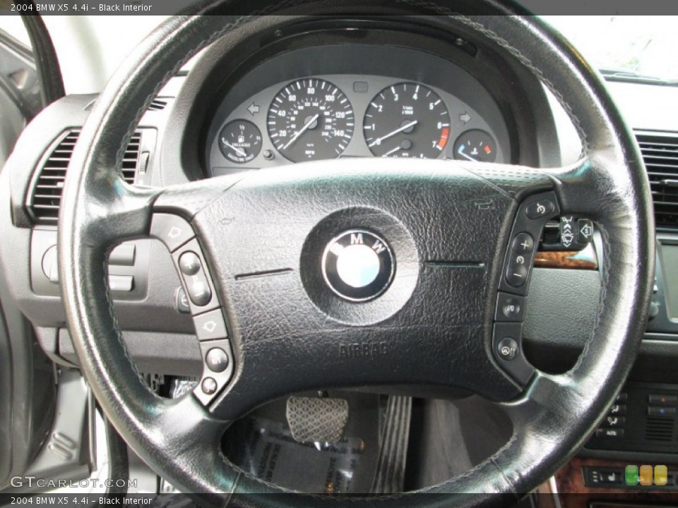 Black Interior Steering Wheel for the 2004 BMW X5 4.4i #87254058