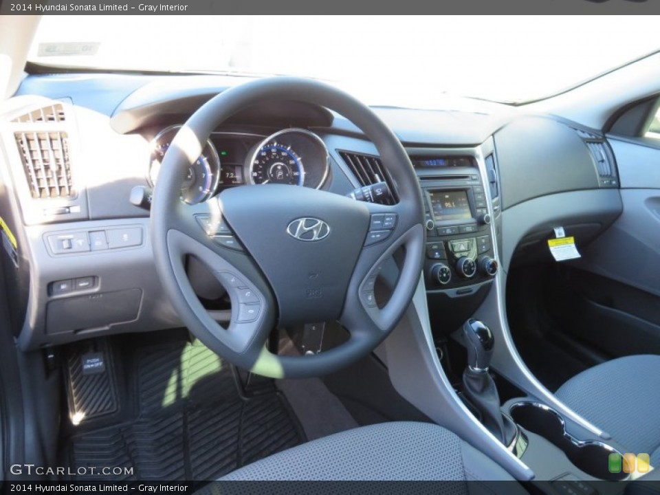 Gray Interior Prime Interior for the 2014 Hyundai Sonata Limited #87256018
