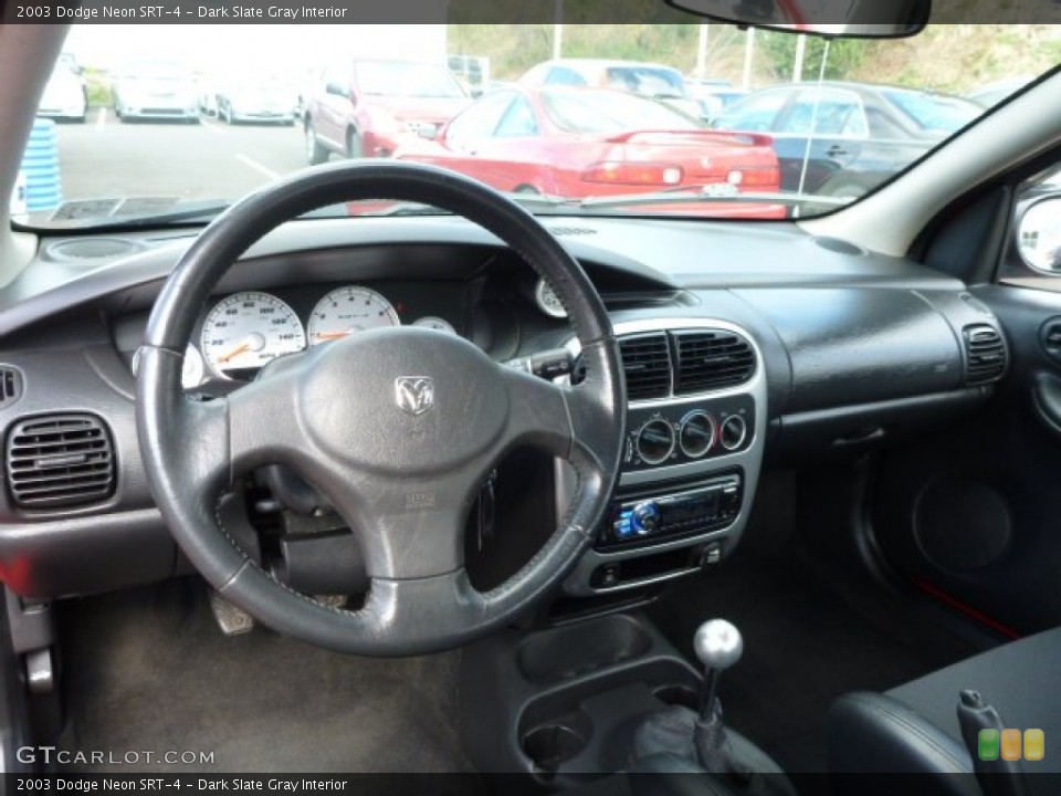 Dark Slate Gray Interior Dashboard for the 2003 Dodge Neon SRT-4 #87256710