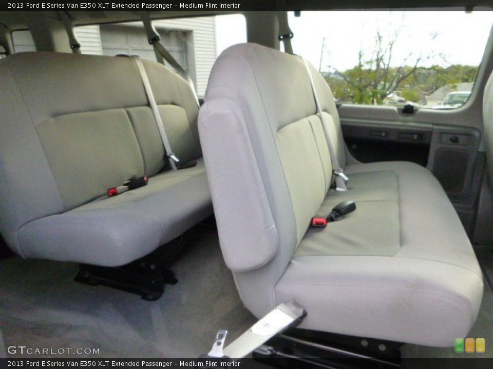 Medium Flint Interior Rear Seat for the 2013 Ford E Series Van E350 XLT Extended Passenger #87256923