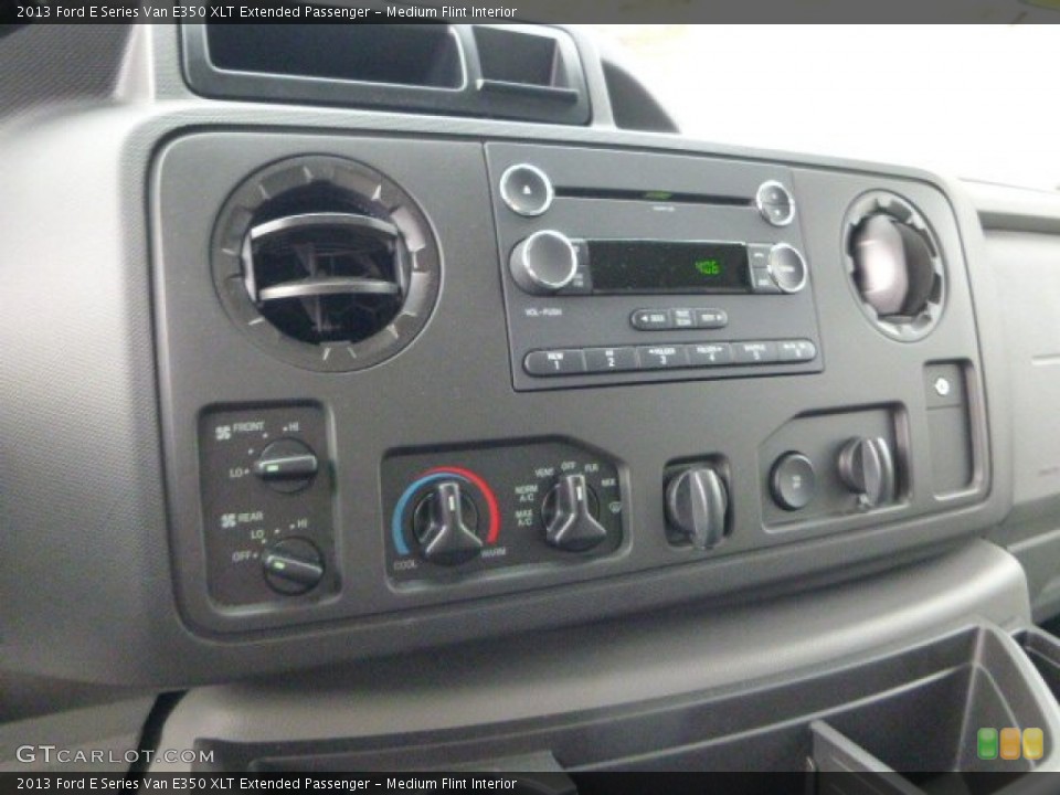Medium Flint Interior Controls for the 2013 Ford E Series Van E350 XLT Extended Passenger #87257016