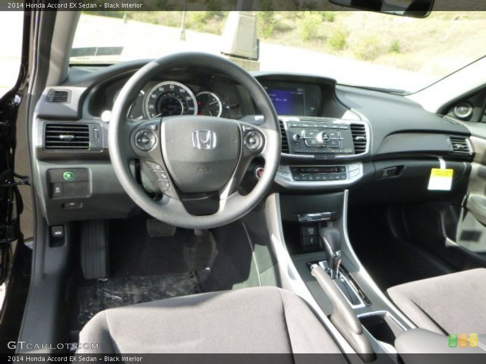Black Interior Prime Interior for the 2014 Honda Accord EX Sedan #87258390