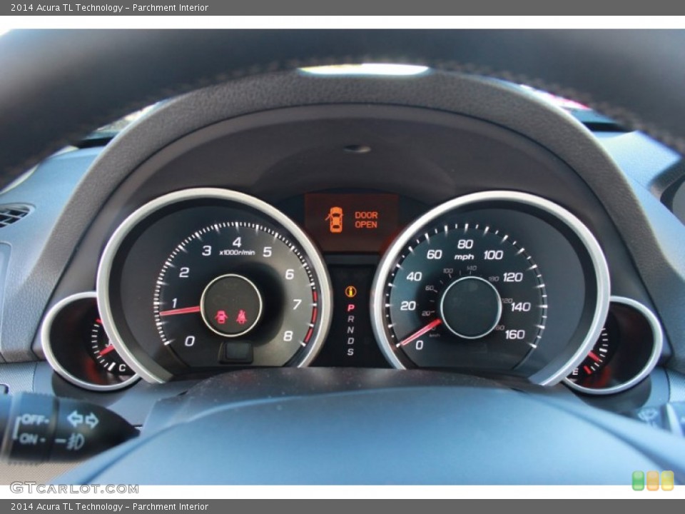 Parchment Interior Gauges for the 2014 Acura TL Technology #87259116