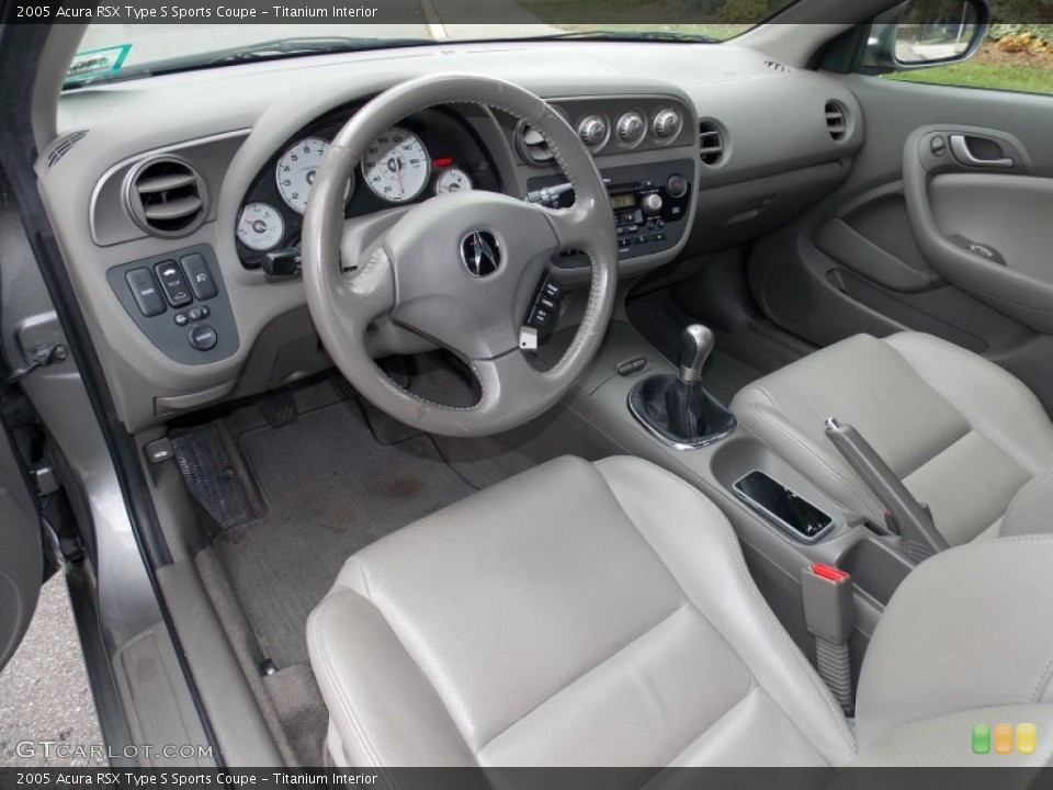 Titanium Interior Prime Interior for the 2005 Acura RSX Type S Sports Coupe #87259428