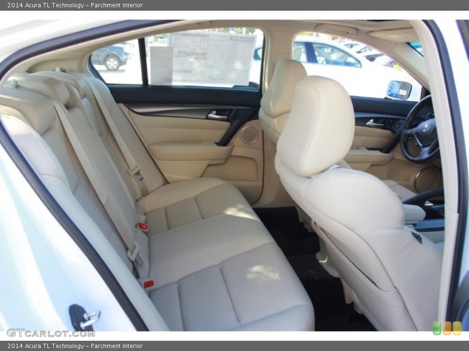 Parchment Interior Rear Seat for the 2014 Acura TL Technology #87259509