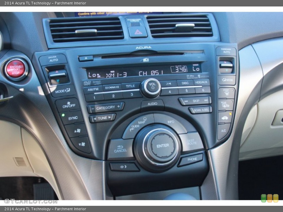 Parchment Interior Controls for the 2014 Acura TL Technology #87259659
