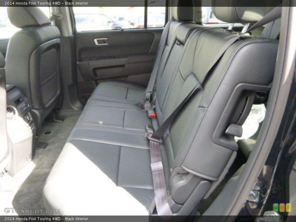 Black Interior Rear Seat for the 2014 Honda Pilot Touring 4WD #87259953