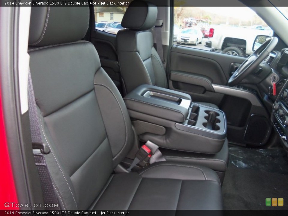 Jet Black Interior Front Seat for the 2014 Chevrolet Silverado 1500 LTZ Double Cab 4x4 #87263016