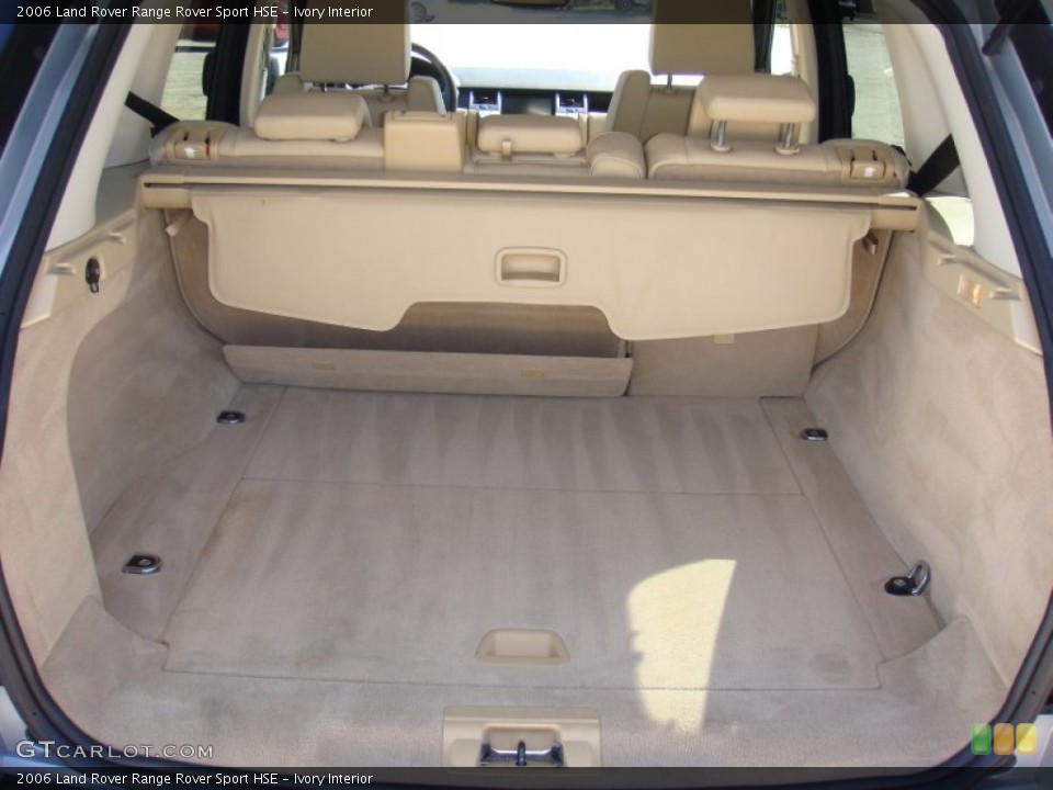 Ivory Interior Trunk for the 2006 Land Rover Range Rover Sport HSE #87264924