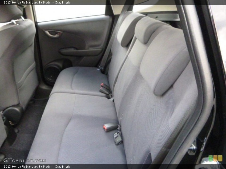 Gray Interior Rear Seat for the 2013 Honda Fit  #87266880
