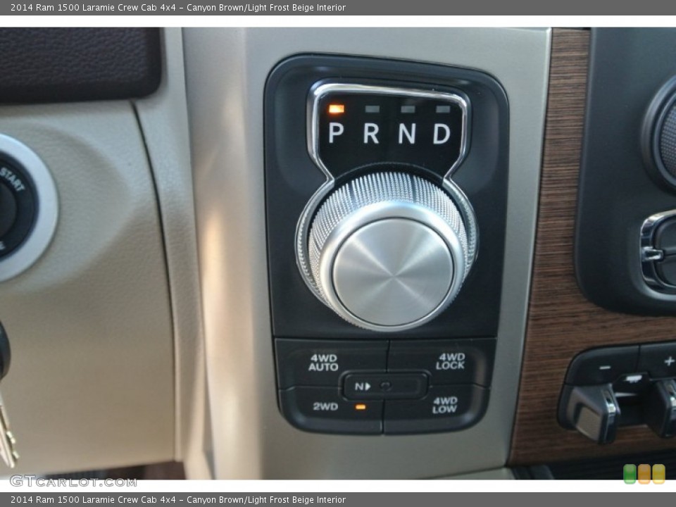 Canyon Brown/Light Frost Beige Interior Transmission for the 2014 Ram 1500 Laramie Crew Cab 4x4 #87267256