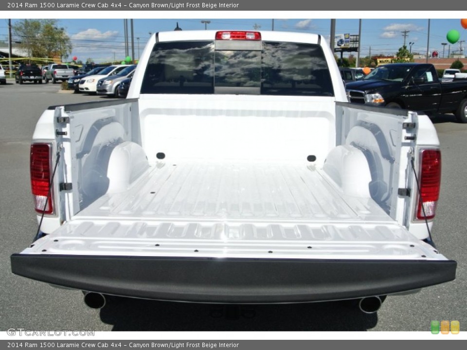 Canyon Brown/Light Frost Beige Interior Trunk for the 2014 Ram 1500 Laramie Crew Cab 4x4 #87267354