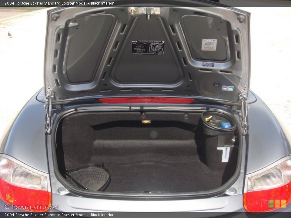 Black Interior Trunk for the 2004 Porsche Boxster  #87267798