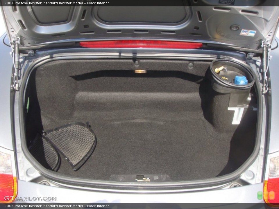 Black Interior Trunk for the 2004 Porsche Boxster  #87267819