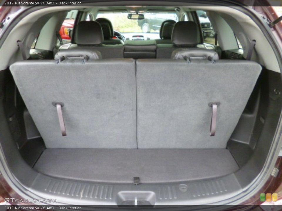 Black Interior Trunk for the 2012 Kia Sorento SX V6 AWD #87268998