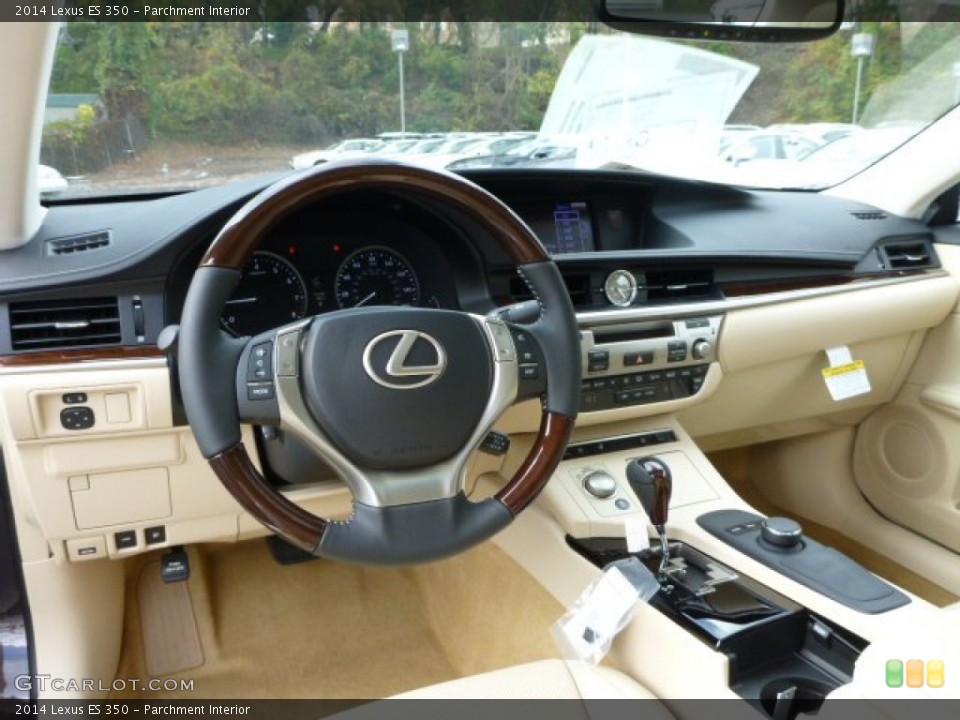 Parchment Interior Prime Interior for the 2014 Lexus ES 350 #87270603
