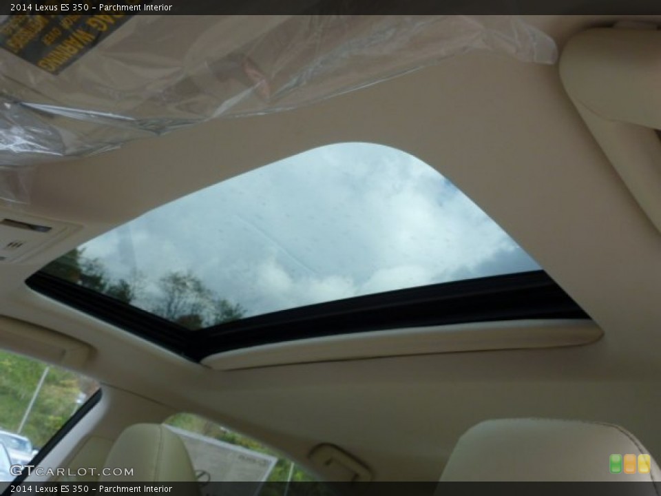 Parchment Interior Sunroof for the 2014 Lexus ES 350 #87270642