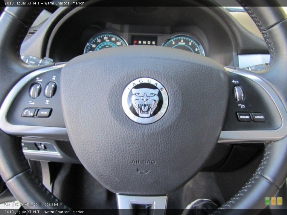 Warm Charcoal Interior Controls for the 2013 Jaguar XF I4 T #87270651