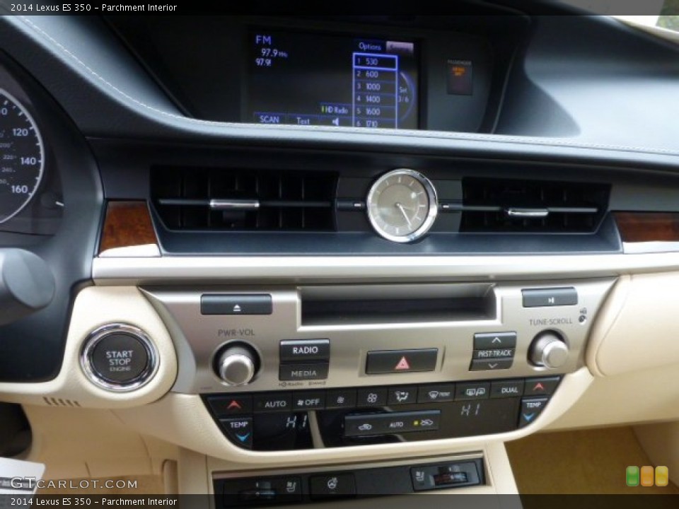 Parchment Interior Controls for the 2014 Lexus ES 350 #87270681