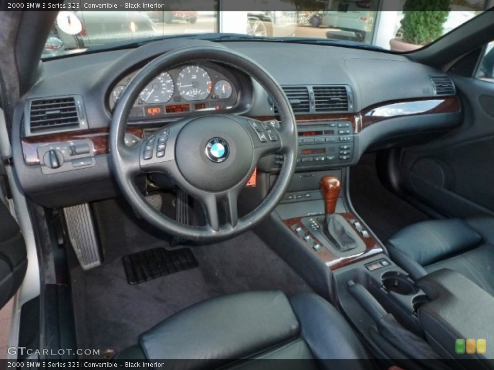 Black 2000 BMW 3 Series Interiors