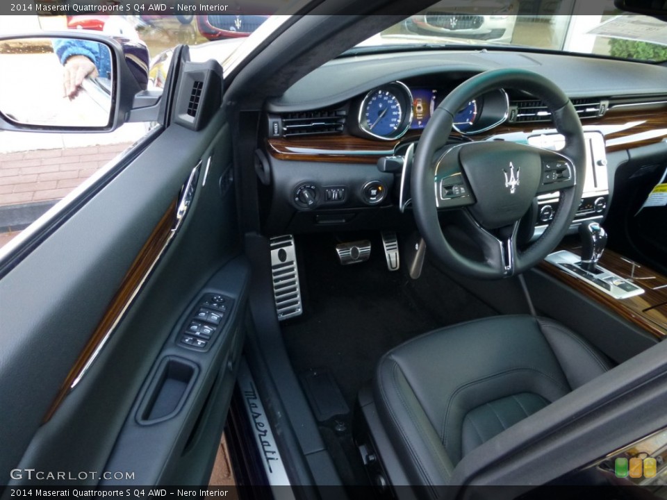 Nero Interior Prime Interior for the 2014 Maserati Quattroporte S Q4 AWD #87271752