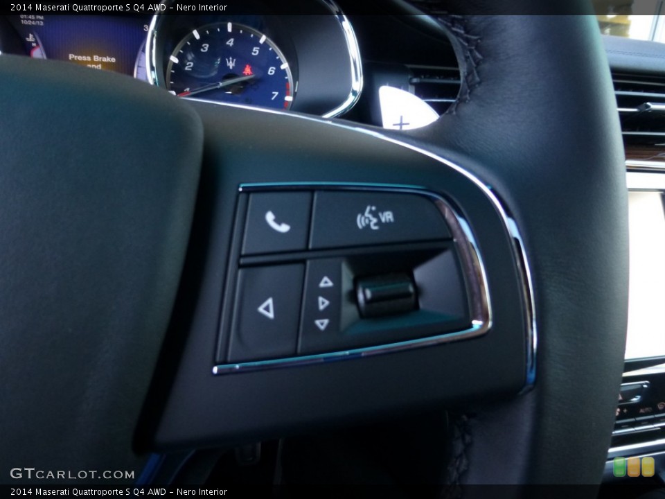 Nero Interior Controls for the 2014 Maserati Quattroporte S Q4 AWD #87272004