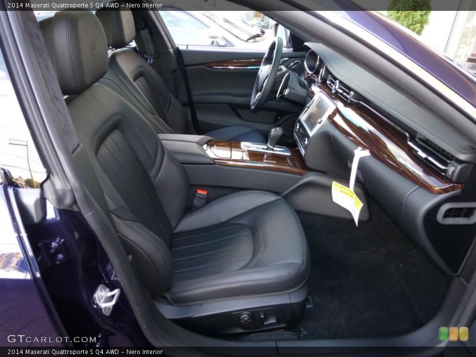 Nero Interior Front Seat for the 2014 Maserati Quattroporte S Q4 AWD #87272094