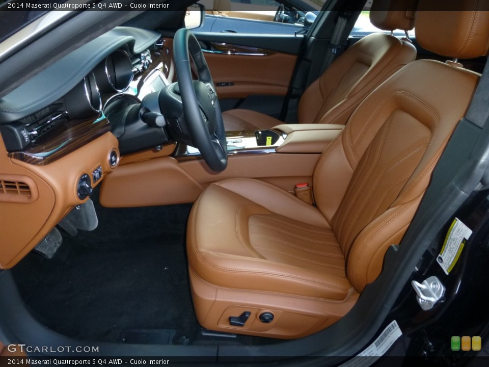 Cuoio Interior Front Seat for the 2014 Maserati Quattroporte S Q4 AWD #87272346