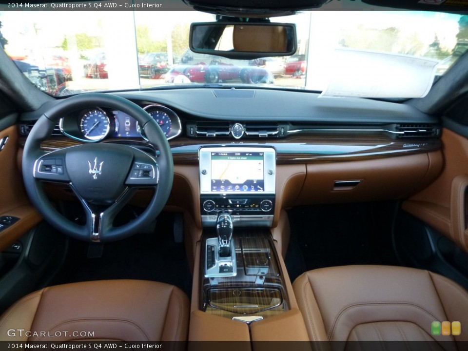 Cuoio Interior Dashboard for the 2014 Maserati Quattroporte S Q4 AWD #87272376