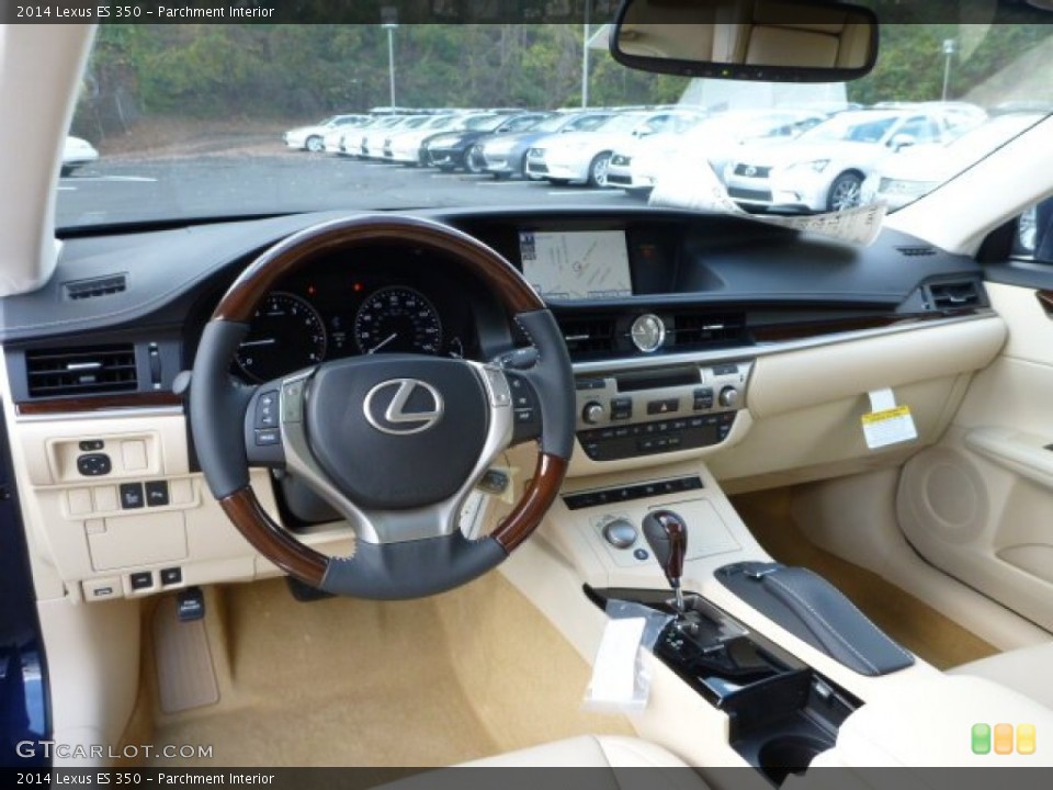 Parchment Interior Dashboard for the 2014 Lexus ES 350 #87272379