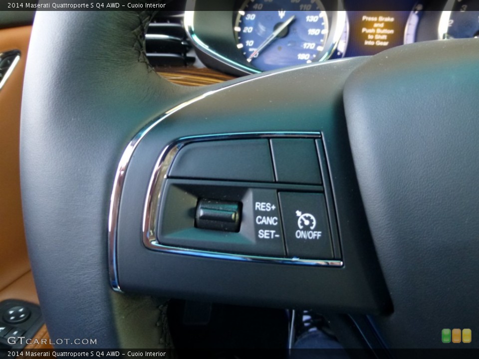 Cuoio Interior Controls for the 2014 Maserati Quattroporte S Q4 AWD #87272496