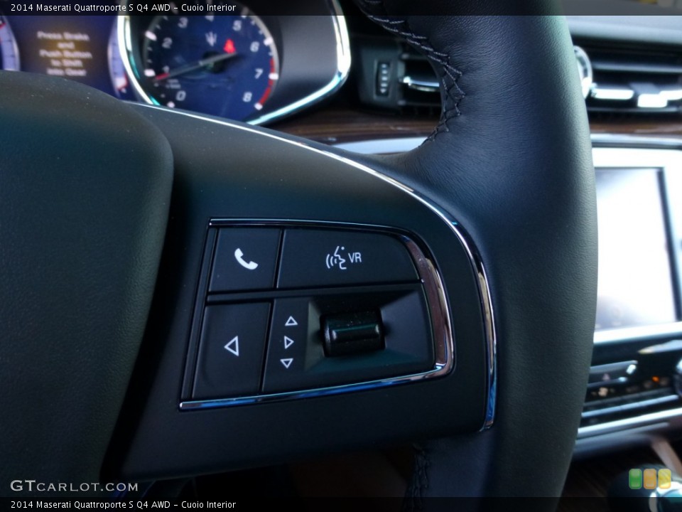 Cuoio Interior Controls for the 2014 Maserati Quattroporte S Q4 AWD #87272514