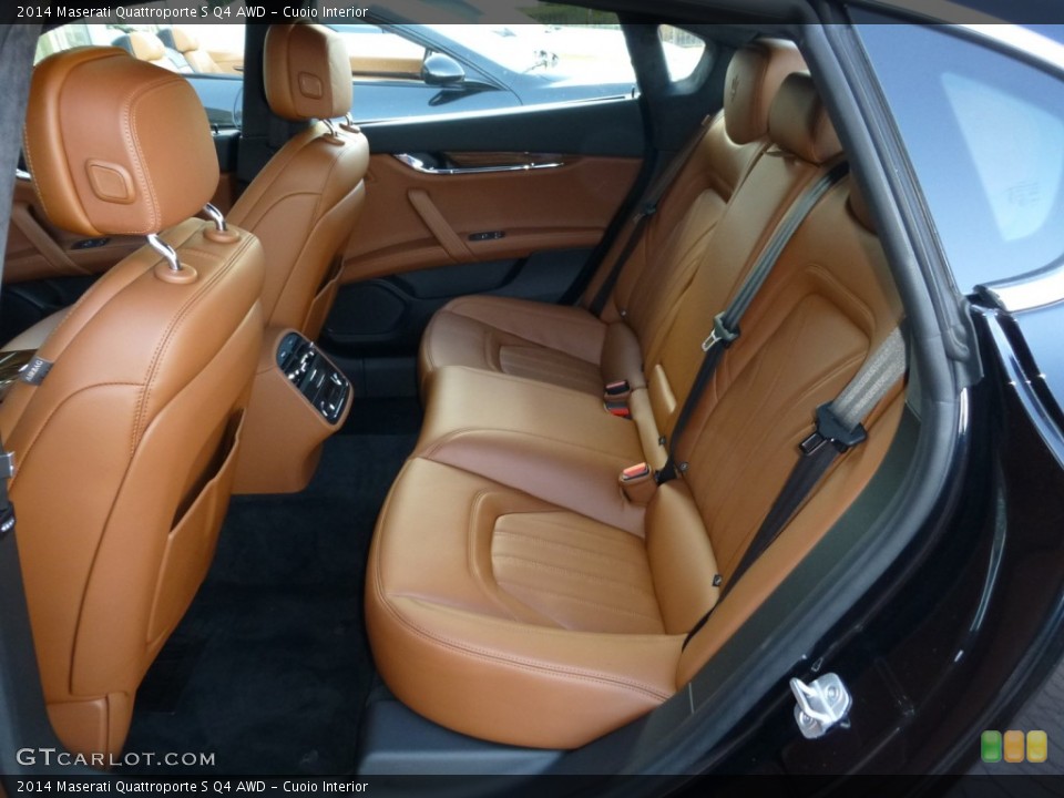 Cuoio Interior Rear Seat for the 2014 Maserati Quattroporte S Q4 AWD #87272556
