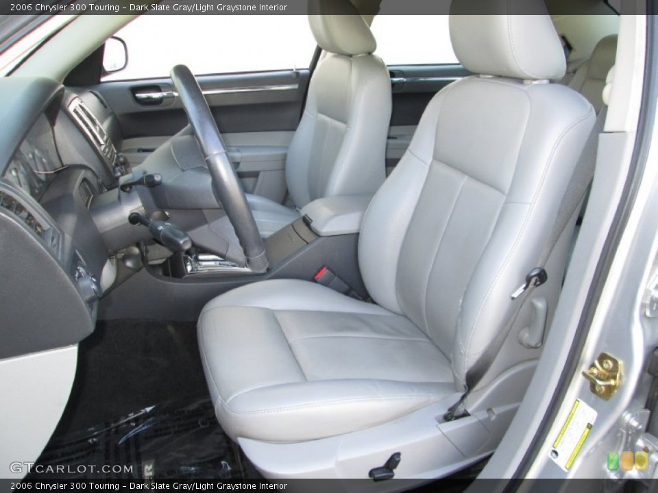 Dark Slate Gray/Light Graystone Interior Front Seat for the 2006 Chrysler 300 Touring #87278835