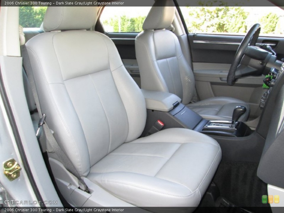 Dark Slate Gray/Light Graystone Interior Front Seat for the 2006 Chrysler 300 Touring #87278859
