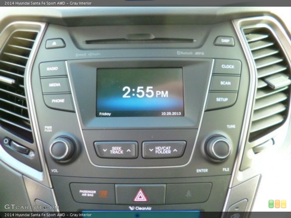 Gray Interior Controls for the 2014 Hyundai Santa Fe Sport AWD #87282069