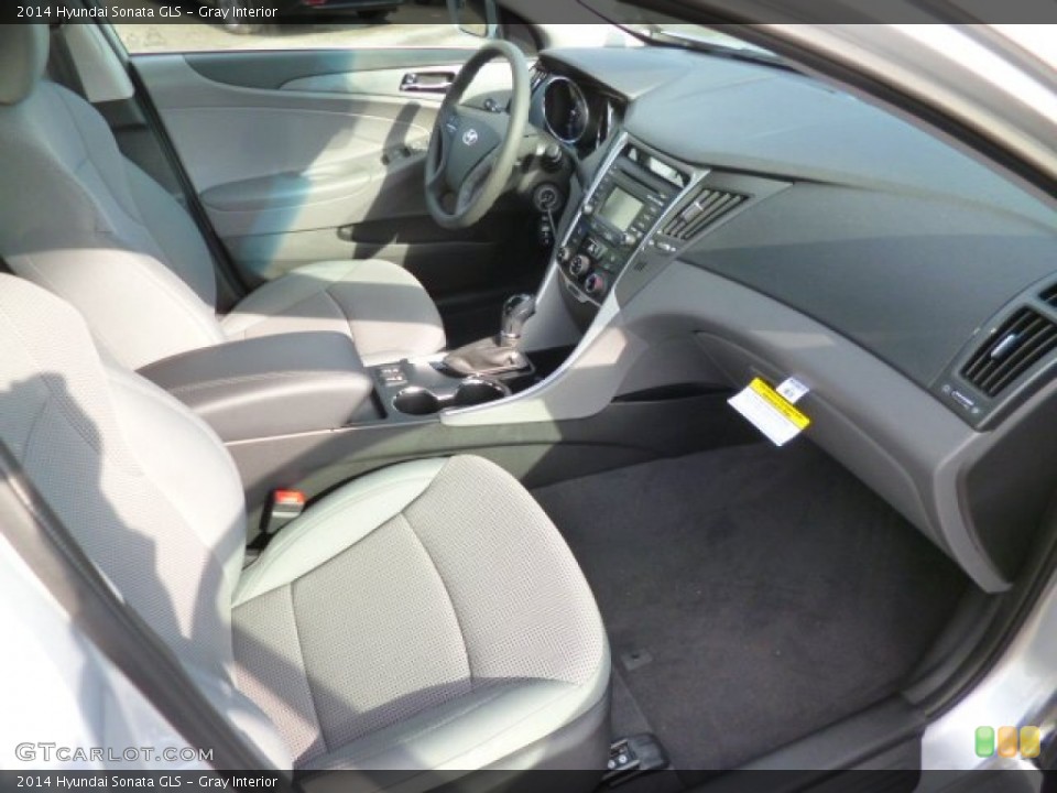 Gray Interior Front Seat for the 2014 Hyundai Sonata GLS #87282291