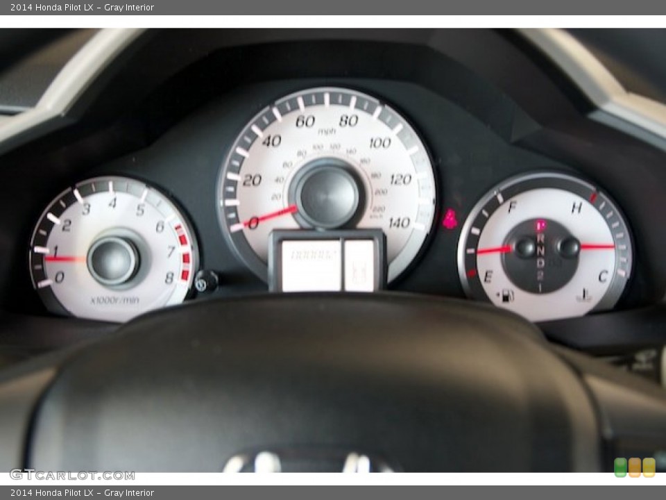 Gray Interior Gauges for the 2014 Honda Pilot LX #87282369