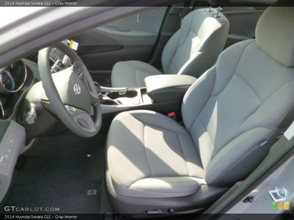 Gray Interior Front Seat for the 2014 Hyundai Sonata GLS #87282399