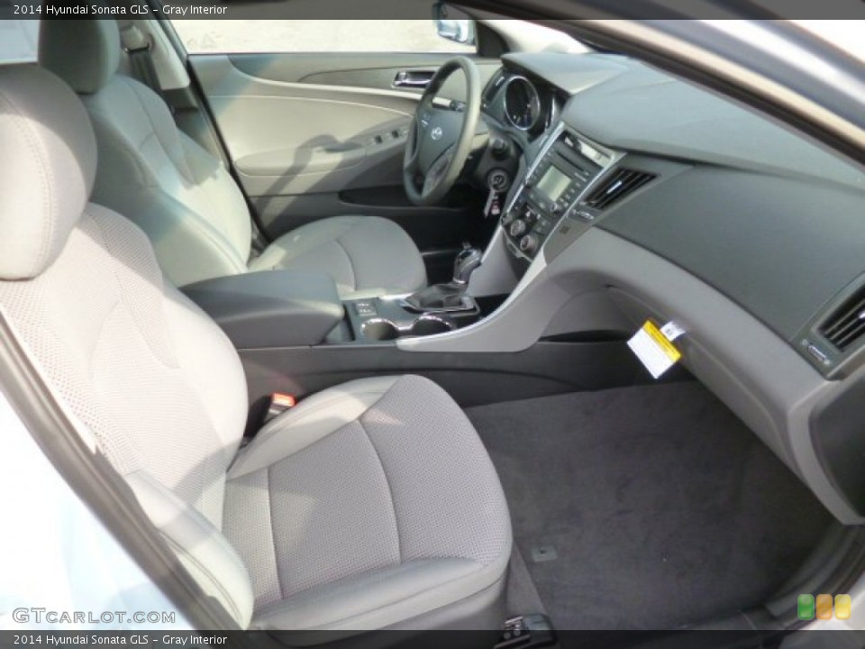Gray Interior Front Seat for the 2014 Hyundai Sonata GLS #87282741