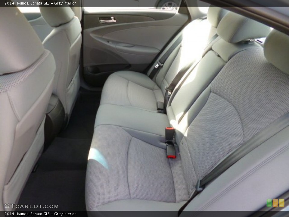 Gray Interior Rear Seat for the 2014 Hyundai Sonata GLS #87282784