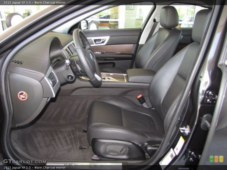 Warm Charcoal Interior Photo for the 2013 Jaguar XF 3.0 #87289704