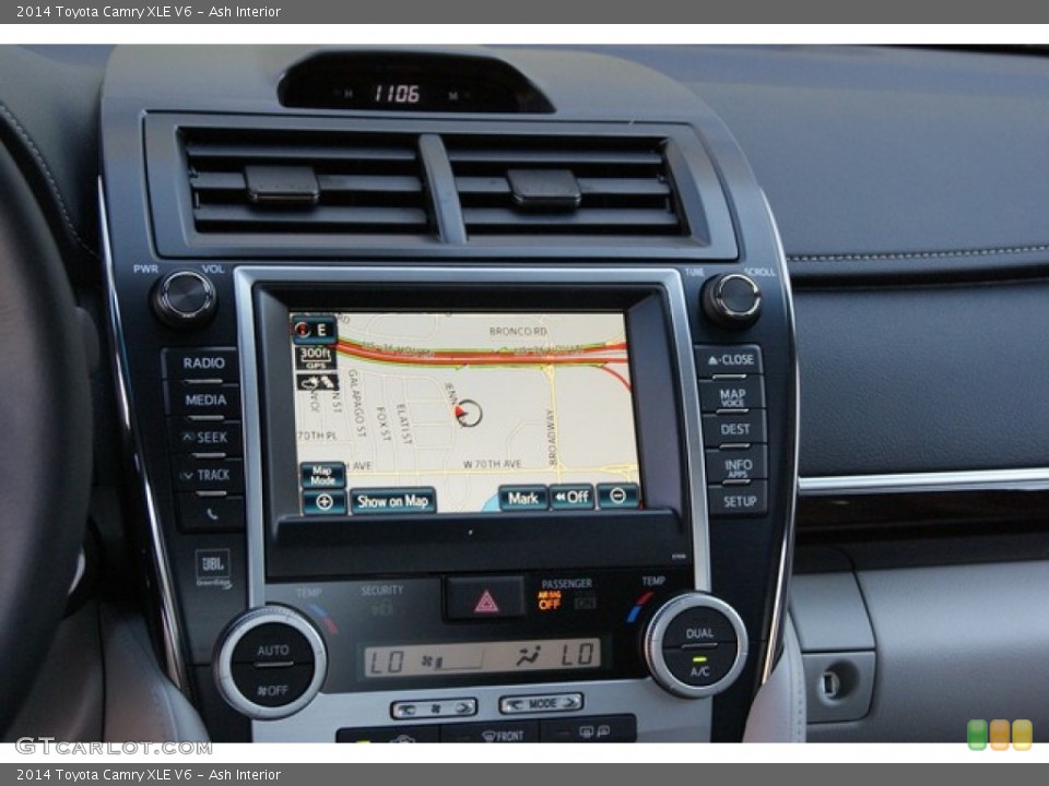 Ash Interior Navigation for the 2014 Toyota Camry XLE V6 #87295194
