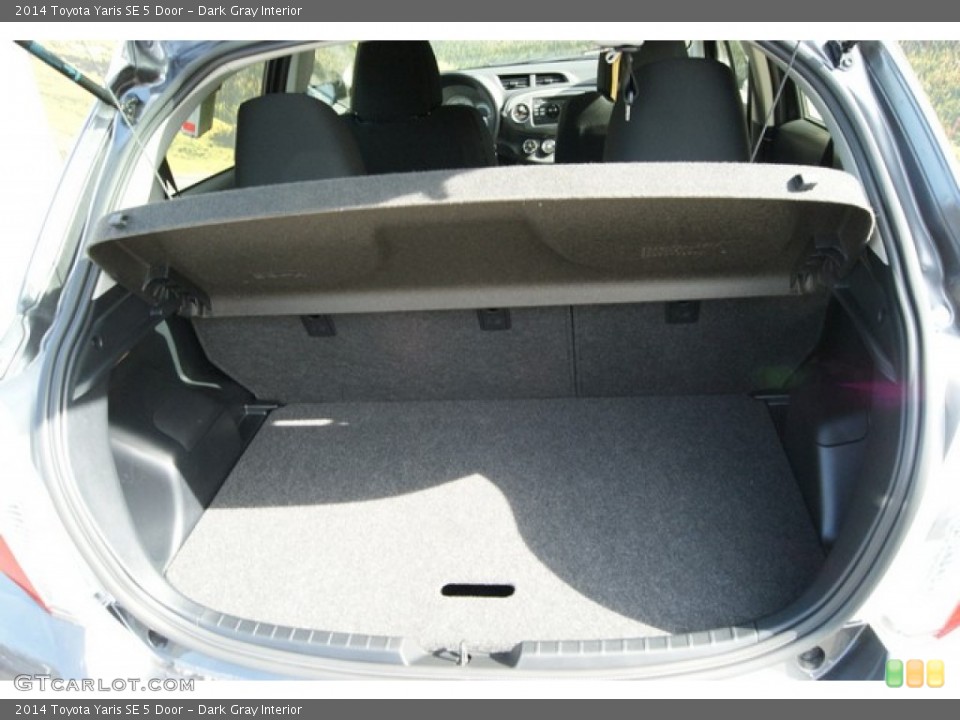 Dark Gray Interior Trunk for the 2014 Toyota Yaris SE 5 Door #87296098
