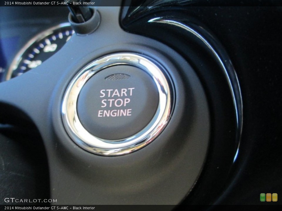 Black Interior Controls for the 2014 Mitsubishi Outlander GT S-AWC #87299559