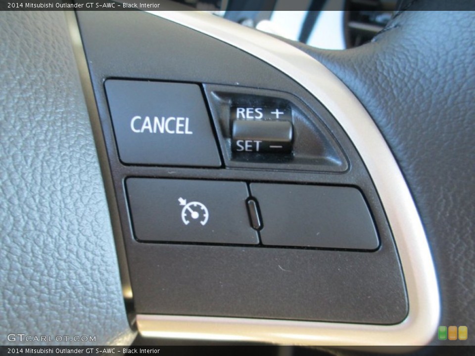Black Interior Controls for the 2014 Mitsubishi Outlander GT S-AWC #87299571