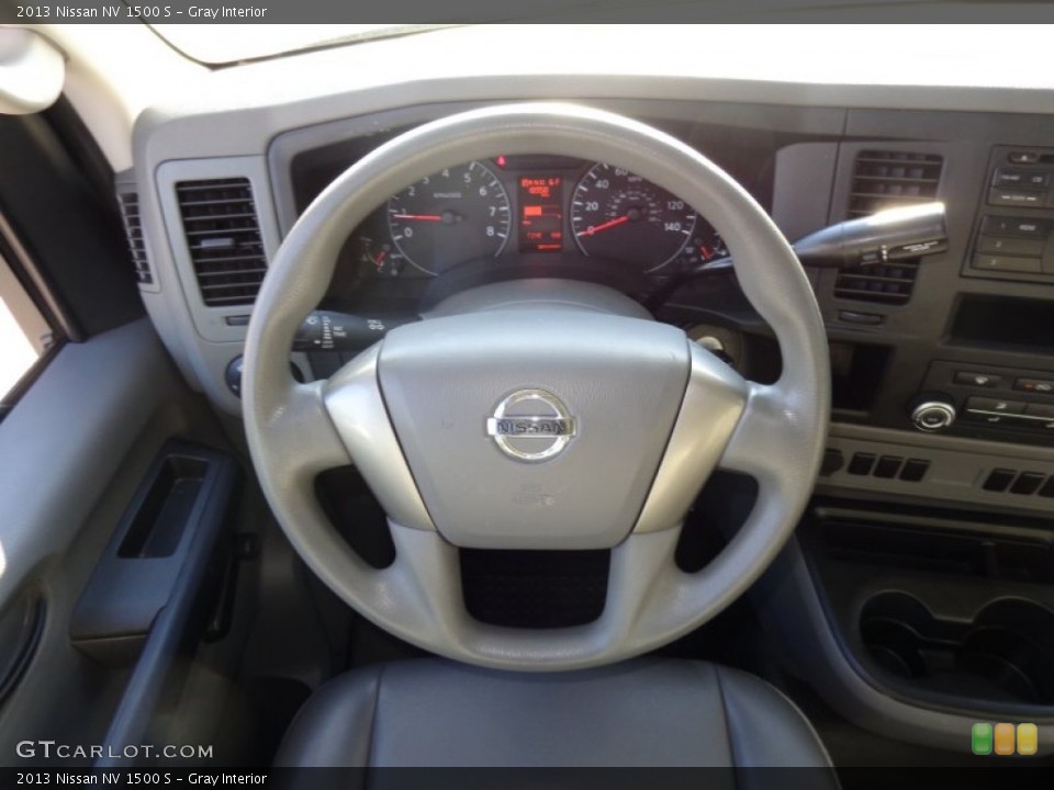 Gray Interior Steering Wheel for the 2013 Nissan NV 1500 S #87299820