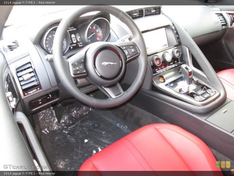 Red Interior Prime Interior for the 2014 Jaguar F-TYPE S #87304842
