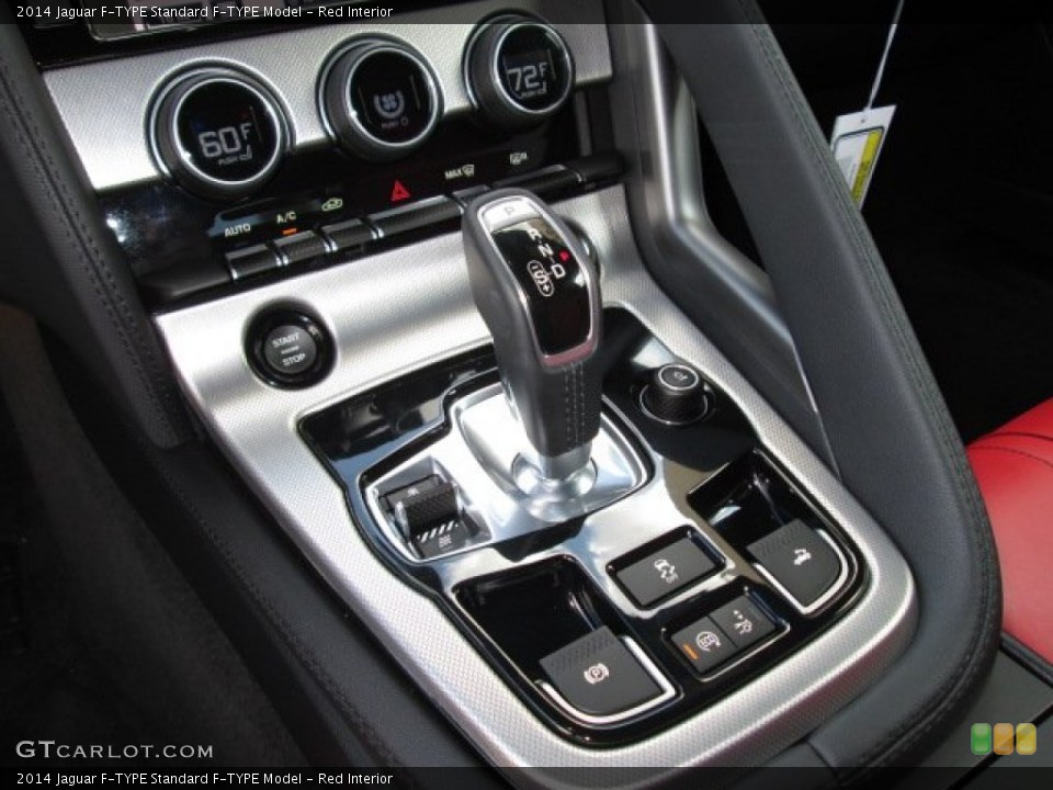 Red Interior Transmission for the 2014 Jaguar F-TYPE  #87305234