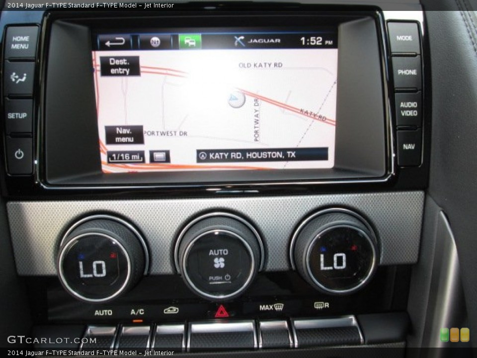 Jet Interior Navigation for the 2014 Jaguar F-TYPE  #87305495